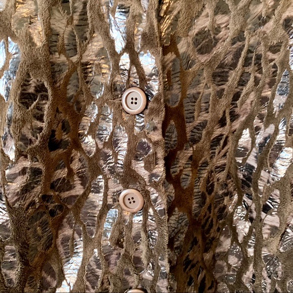 ERIN LONDON Faux Fur Leopard Print Jacket—SZ. Lg - Picture 13 of 15